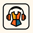 icon_fashion_headphones_geometric icon preview