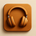 icon_fashion_headphones_wooden icon preview