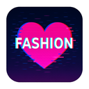 icon_fashion_heart_digital_glitch icon preview