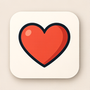icon_fashion_heart_filled icon preview