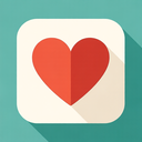 icon_fashion_heart_flat_design icon preview