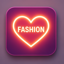icon_fashion_heart_glow_effect icon preview