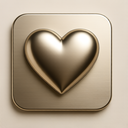 icon_fashion_heart_metallic icon preview