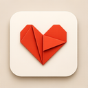 icon_fashion_heart_origami icon preview