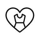icon_fashion_heart_outline icon preview