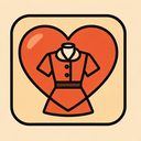 icon_fashion_heart_retro icon preview