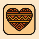 icon_fashion_heart_tribal icon preview