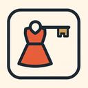 icon_fashion_key_flat_design icon preview