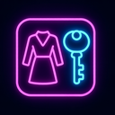 icon_fashion_key_neon icon preview