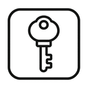 icon_fashion_key_outline icon preview