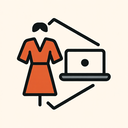 icon_fashion_laptop_asymmetrical icon preview