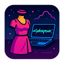 icon_fashion_laptop_cyberpunk icon preview