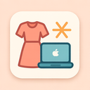 icon_fashion_laptop_flat_pastel icon preview