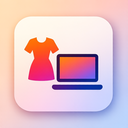 icon_fashion_laptop_gradient icon preview