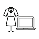 icon_fashion_laptop_minimal_outline icon preview