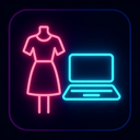 icon_fashion_laptop_neon icon preview