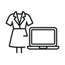 icon_fashion_laptop_outline icon preview