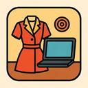 icon_fashion_laptop_retro icon preview