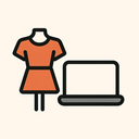 icon_fashion_laptop_simplified icon preview