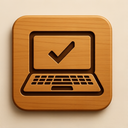 icon_fashion_laptop_wooden icon preview