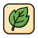 icon_fashion_leaf_cartoon icon preview