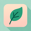 icon_fashion_leaf_flat_pastel icon preview