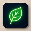 icon_fashion_leaf_glow_effect icon preview