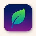 icon_fashion_leaf_gradient icon preview