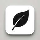 icon_fashion_leaf_monochrome icon preview
