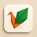 icon_fashion_leaf_origami icon preview