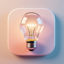 icon_fashion_light_bulb_glassy icon preview