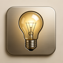 icon_fashion_light_bulb_metallic icon preview