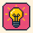 icon_fashion_light_bulb_pixel_art icon preview