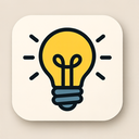 icon_fashion_light_bulb_rounded icon preview