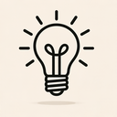 icon_fashion_light_bulb_thin icon preview