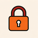 icon_fashion_lock_bold icon preview