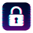 icon_fashion_lock_digital_glitch icon preview