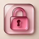 icon_fashion_lock_glassy icon preview