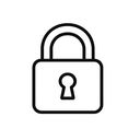 icon_fashion_lock_line_art icon preview