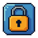 icon_fashion_lock_pixel_art icon preview
