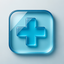 icon_fashion_medical_cross_glassy icon preview