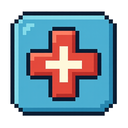icon_fashion_medical_cross_pixel_art icon preview
