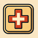 icon_fashion_medical_cross_retro icon preview