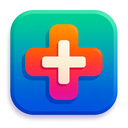 icon_fashion_medical_cross_vibrant_colors icon preview