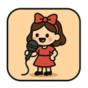 icon_fashion_microphone_cartoon icon preview
