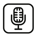 icon_fashion_microphone_geometric icon preview