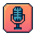 icon_fashion_microphone_pixel_art icon preview