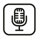 icon_fashion_microphone_simplified icon preview
