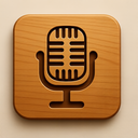 icon_fashion_microphone_wooden icon preview