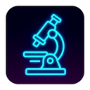 icon_fashion_microscope_neon icon preview